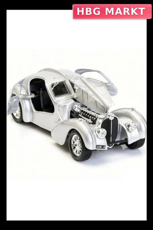 Mey İthalat® Bburago 1:24 Bugatti Atlantic Model Araba