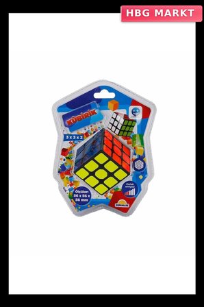 Mey İthalat® 2000309 Smile Games 3x3x3 Zeka Küpü