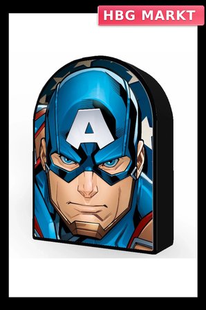 Mey İthalat® Captain America 300 Parça Puzzle 35584 - Metal Kutu