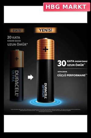 Mey İthalat®  4Lü Optimum AA Kalem Pil
