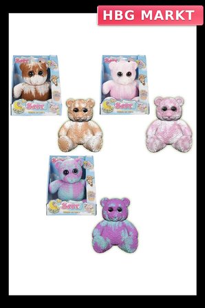 Mey İthalat® S01012331 FİGÜR SOFT BEAR DELUX KARAN PARLAYAN