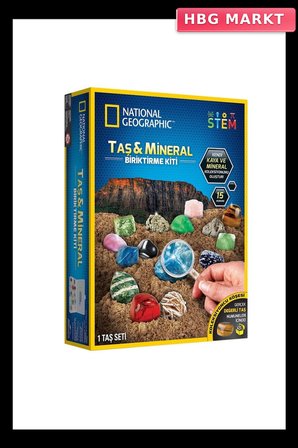 Mey İthalat® NAT03002 Taş ve Mineral Biriktirme Kiti - RTNGRM15 +8 yaş