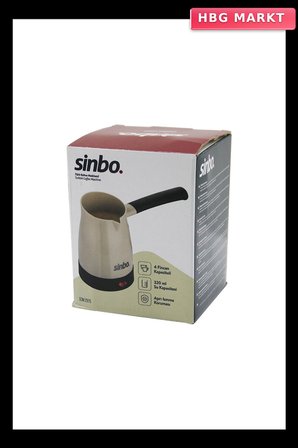 Sinbo SCM-2975 Elektrikli Cezve 700W 4 Fincan 320ml