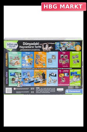 Mey İthalat® 64093 Bilim ve Oyun - Dünyadaki Hayvanların Tarihi