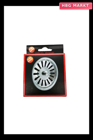 Yeni Çöpmak Metal Lavabo Süzgeç (5647)