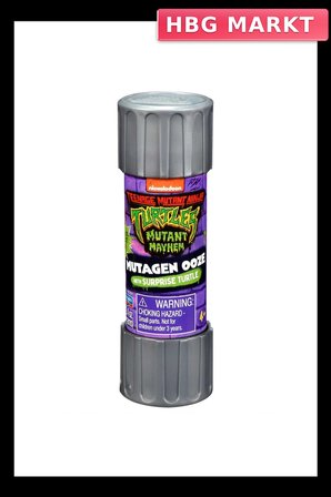 Mey İthalat® Ninja Turtles Mutant Mutasyon Çamuru Sürpriz Paket TU807000