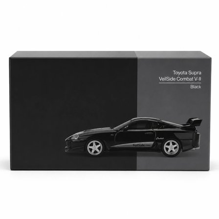 Mey İthalat® 1/64 Model Araç Supra VeilSide Combat V-II Black