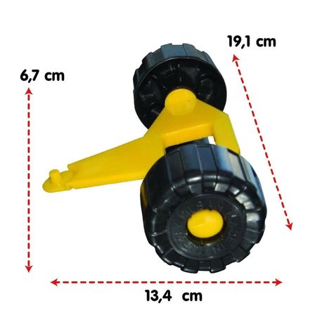 Mey İthalat® 03251 TUĞLA BLOK VE ARABA SETİ S172117281