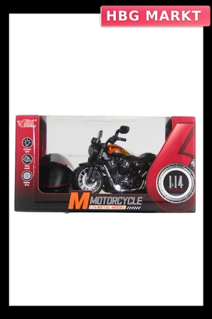 Mey İthalat® 1/14 Motosiklet PB 3R Sesli ve Işıklı