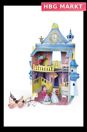 Mey İthalat® Peri Masalı Şatosu 3D Puzzle