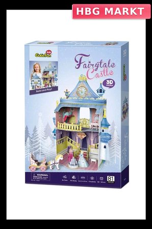 Mey İthalat® Peri Masalı Şatosu 3D Puzzle