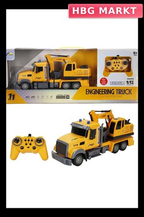 Mey İthalat® S00005093 R/C İŞ MAK.1/12 SES/IŞIK 3.7V USB 2.4GHZ