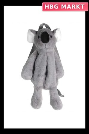 Mey İthalat® Koala Peluş Çanta Gri