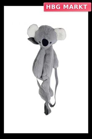 Mey İthalat® Koala Peluş Çanta Gri