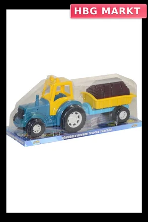 Mey İthalat® CN2037-2039CN  Vakumlu Traktör Taşıyıcı 33 cm -Halitcan Oyuncak