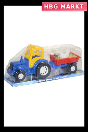 Mey İthalat® CN2037-2039CN  Vakumlu Traktör Taşıyıcı 33 cm -Halitcan Oyuncak