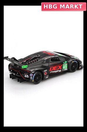 1/64 GT3 EVO2 No. 45 DEX Imaging 2024 IMSA Daytona Yarış Arabası Modeli