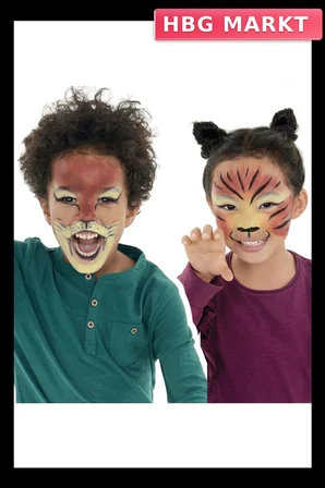 Mey İthalat®  Mask Up Yüz Boyası 3 Renk Animals