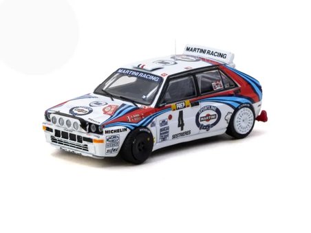 Mey İthalat® 1/64 Model Araç HF Integrale Monte Carlo Rally 1992 #04 Winner Didier Auriol / Bernard Occelli