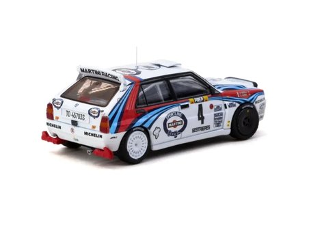Mey İthalat® 1/64 Model Araç HF Integrale Monte Carlo Rally 1992 #04 Winner Didier Auriol / Bernard Occelli