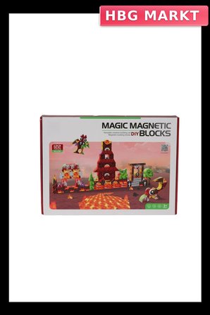 Mey İthalat® 66011 MANYETİK PUZZLE 122 PARÇA