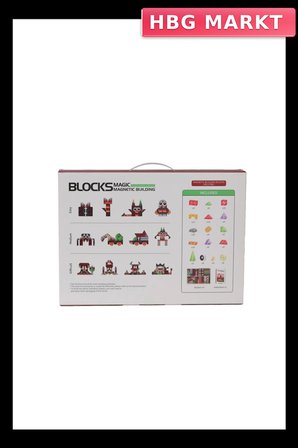 Mey İthalat® 66011 MANYETİK PUZZLE 122 PARÇA