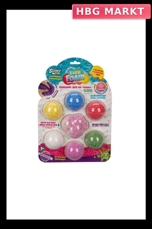 7 Renkli Slime Seti Eğitici El Yapımı Oyun Hamuru