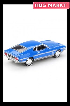 1/64 Ölçek Model Araba Grabber Blue Koleksiyonluk Oyuncak