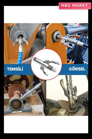 10 Parça Mandallı Gress Pompa Ucu Seti (5647)