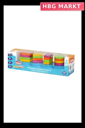 Mey İthalat® Kiki Geometrik Şekiller Bulmaca XL AE-1420