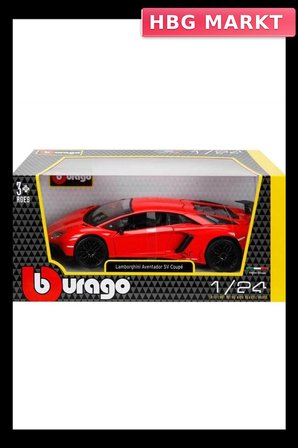Mey İthalat®  Bburago 1:24 Lamborghini Aventador SV Coupe Model Araba