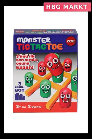 Mey İthalat®  35009 Zoe Tic Tac Toe -KS Game