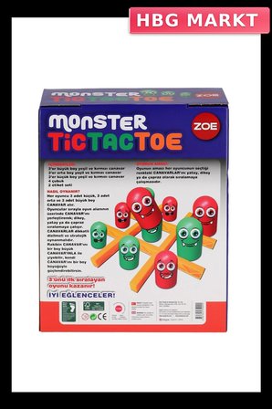 Mey İthalat®  35009 Zoe Tic Tac Toe -KS Game