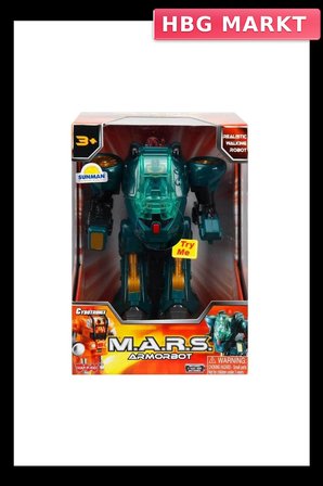 Mey İthalat®  40497 M.A.R.S Sesli ve Işıklı Zırhlı Robot
