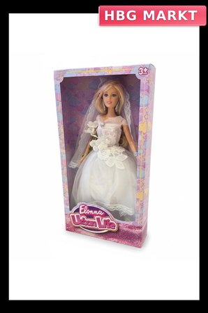 Mey İthalat® SH40845 GELİN BEBEK 30CM