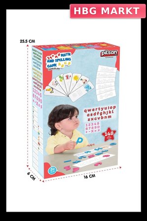 Mey İthalat® 03 643 MATEMATİK VE HECE OYUNU