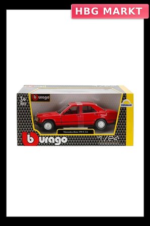 Mey İthalat® 1021103 1:24 1987 190 E Model Araba