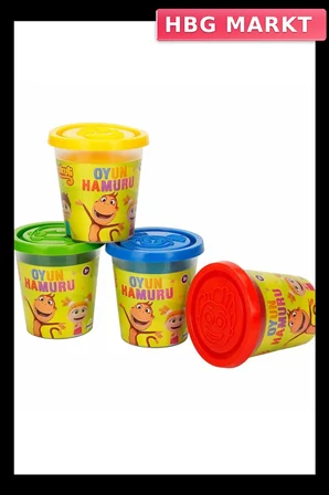 Mey İthalat®  Kukuli 4'lü Oyun Hamuru 560 gr