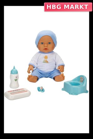 Mey İthalat® 1030141 Sesli Tuvalet Zamanı Bebek Seti 32 cm -