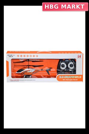 Kumandalı Kanal Helikopter 3.5 -Can Uzaktan Kumandalı Oyuncak