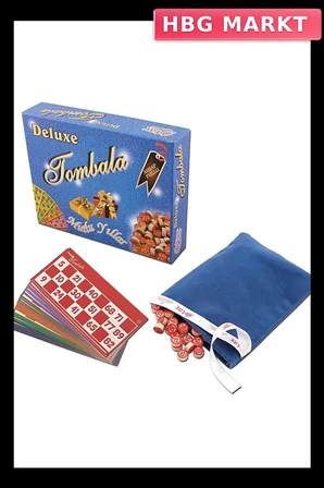 Eğitici Tombala Oyunu Star Deluxe Aile ve Çocuklar İçin