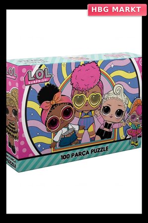 Mey İthalat® LOL Surprise 100 Parça Puzzle