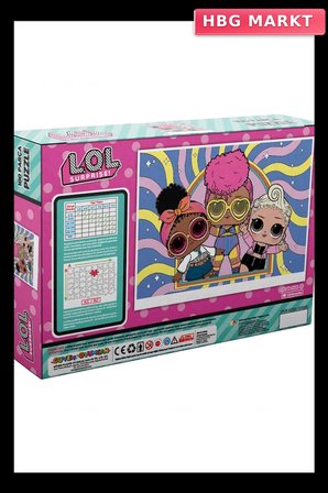 Mey İthalat® LOL Surprise 100 Parça Puzzle