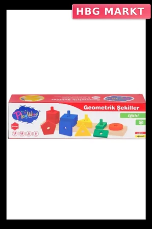 Mey İthalat® ONY-305 Ahşap Geometrik Şekiller