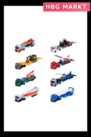 Eğitici Oyuncak City Transporter 8'li Set