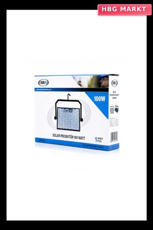 100W GÜNEŞ ENERJİLİ LED IŞIK SOLAR PROJEKTÖR - FENER KAMP - DIŞ MEKAN 3 FARKLI LED IŞIK 348960 LMB (5647)
