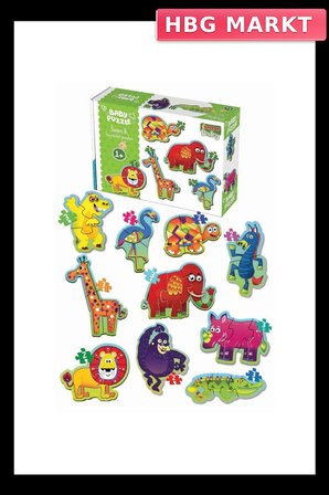 Mey İthalat® 1727 BABY PUZZLE BENİM İLK PUZZLEM ORMAN HAYVANLARI