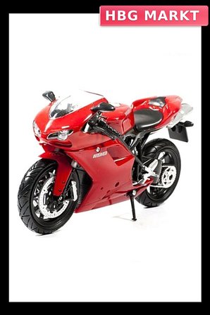 Mey İthalat®  1:12 Ducati 1198 Model Motorsiklet