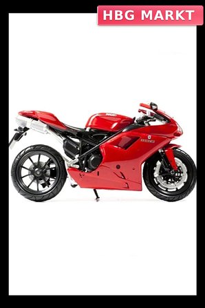 Mey İthalat®  1:12 Ducati 1198 Model Motorsiklet