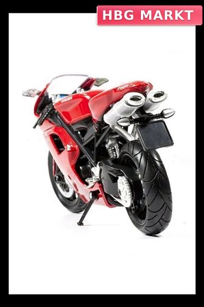 Mey İthalat®  1:12 Ducati 1198 Model Motorsiklet